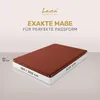 Lavea® Topper Spannbettlaken 180x200 cm - 200x200 cm, Maya Produktbild-Vorschau 2