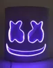 LED-Maske DJ-Maske Festival violett - Einheitsgröße Produktbild-Vorschau 1