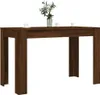Jídelní stůl Brown Oak Optics 120x60x76 cm Materiál dřeva Náhled obrázku produktu 3