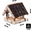 KADAX Vogelfutterhaus zum Aufhängen, Vogelhaus aus Produktbild-Vorschau 2
