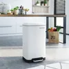 Odpadkový kôš, 30 l odpadkový kôš, oceľový pedálový kôš, s Náhľad obrázku produktu 15