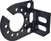 Steckdosenhalter 7- und 13-polig 90° Metall schwarz Produktbild-Vorschau 1