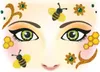HERMA 15304 Face Art Sticker Api Fiori, dermatologicamente Anteprima dell’immagine prodotto 8