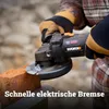 WORX WX814.9, 8600 RPM, 12,5 cm, Akku, 1,7 kg, Bürstenloser Produktbild-Vorschau 4