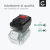 CELLONIC Adattatore per batteria compatibile con Milwaukee Anteprima dell’immagine prodotto 2