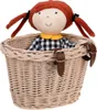 Fahrradkorb für Kinder beige 27x22 H17 cm Produktbild-Vorschau 5