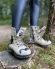 Damenschuhe Goby Schnürstiefeletten mit Katzen MAT102 36 Produktbild-Vorschau 2