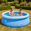 Avenli 17792 Rundes Schwimmbecken 244 x 63 cm, blau Produktbild-Vorschau 15