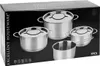 Set di pentole da 7 pezzi in acciaio inox da 6 mm Anteprima dell’immagine prodotto 3