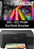 Sublimationsstarterpaket für Tankdrucker ET-2711 - GIC Produktbild-Vorschau 2