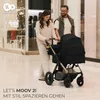 Kinderkraft MOOV 2 XL Trio passeggino 3-in-1 con navicella Anteprima dell’immagine prodotto 2