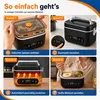 Elektrische Lunchbox 1,2L, beheizbare Bento Box mit 304 Produktbild-Vorschau 6