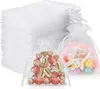 Weiß Organzasäckchen 7x9cm, Organzabeutel, Geschenkbeutel Produktbild-Vorschau 3