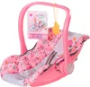 BABY born Babyschale rosa / grau, Puppen Babytrage fr 36 Produktbild-Vorschau 3