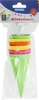 Stylex 47174 Deko-Schultüten NEON 6 Stück, 12 cm lang Produktbild-Vorschau 1