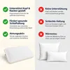 Nackenstützkissen 60x40x12 cm – Ergonomisches Kopfkissen Produktbild-Vorschau 3