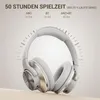 Oneodio A10 Anc Kabellose Kopfhörer (Weiß) Produktbild-Vorschau 6