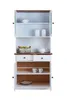 Wright Buffet, 2 portes, 2 portes vitrées, 2 tiroirs, Voir les images du produit 2