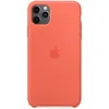 Custodia Apple in silicone per iPhone 11 Pro Max Clementine Anteprima dell’immagine prodotto 2
