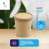 BenBow jednorazowy pojemnik papierowy z pokrywką 25 x 350 Podgląd zdjęcia produktu 2