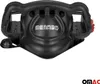 A black ski and snowboard roof rack is shown against a white background. Produktbild-Vorschau