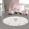 Spiel Kinderzimmer Teppich „High Low“ Katzenmotiv creme Produktbild-Vorschau 1