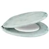 Sanfino® Premium WC Sitz "Marmor" hochwertiger Produktbild-Vorschau 2