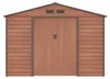 Domek ogrodowy G21 GAH 706 - 277 x 255 cm, brązowy Podgląd zdjęcia produktu 2