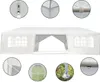 3x9m Gartenpavillon mit Metallstruktur, Gartenzelt mit 8 Produktbild-Vorschau 2