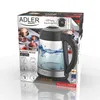 Adler Glas-Wasserkocher mit LCD, Temperaturregelung, 1,7L, Produktbild-Vorschau 10