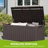 Gartenbox Außenspeicherbox, 450 L Aufbewahrungsbox mit Produktbild-Vorschau 4
