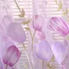 1x2m Tulpe Blumendruck Tuell Voile Vorhang Fenster Vorhang Produktbild-Vorschau 5