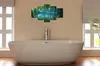 Visario Leinwandbild Wasserfall 100x50 cm – 5-teilig, Bild Produktbild-Vorschau 3