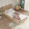 Letto singolo "Kvænangen" con rete a doghe 100 x 200 cm Anteprima dell’immagine prodotto 2