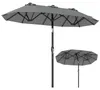 COSTWAY, parasol dwustronny, 300x150 cm, parasol składany, Podgląd zdjęcia produktu 1
