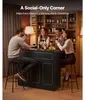 SucceBuy: mobile bar da salotto a forma di L con vano Anteprima dell’immagine prodotto 6