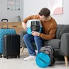 Relaxdays Katzentunnel Mausdesign, faltbare Katzenröhre, B Produktbild-Vorschau 3