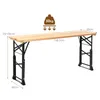 GOPLUS Bierzelttisch Höhenverstellbar, 168,5 cm Biertisch Produktbild-Vorschau 6