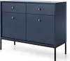 Kommode Sideboard Schrank Highboard Goldene Türgriffe, Produktbild-Vorschau 1