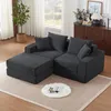 Modulsofa de Cord, flexible y combinable como sofá de dos Vista previa de la imagen del producto 2