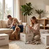 Sekey Aufbewahrungsboxen Stoffboxen mit Deckel 45 L Produktbild-Vorschau 2