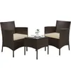 A set of outdoor furniture, including two chairs and a small table, is displayed against a white background. Produktbild-Vorschau