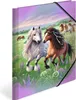 HERMA Eckspannermappe "Pferdewelt" Karton DIN A4 Produktbild-Vorschau 2