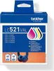 Brother LC521VAL Cartuccia d'inchiostro originale Value Anteprima dell’immagine prodotto 1