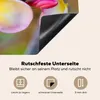 KitchenYeah© Herdabdeckplatte Blumen - Plumeria - Farben , Produktbild-Vorschau 5