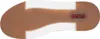 The image shows the bottom view of a shoe sole. Voir les images du produit