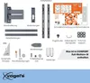 Vogels COMFORT TVM 3445 schwarz Full Motion+Medium Náhled obrázku produktu 20