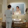 Auralum LED Badspiegel 60x45 cm rahmenlos, beleuchteter Produktbild-Vorschau 11