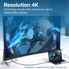 MMOBIEL USB-C zu HDMI Kabel 2 m -4K@30Hz Geflochtenes Produktbild-Vorschau 2