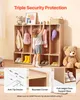 SucceBuy Armadio aperto per bambini in compensato, Anteprima dell’immagine prodotto 5